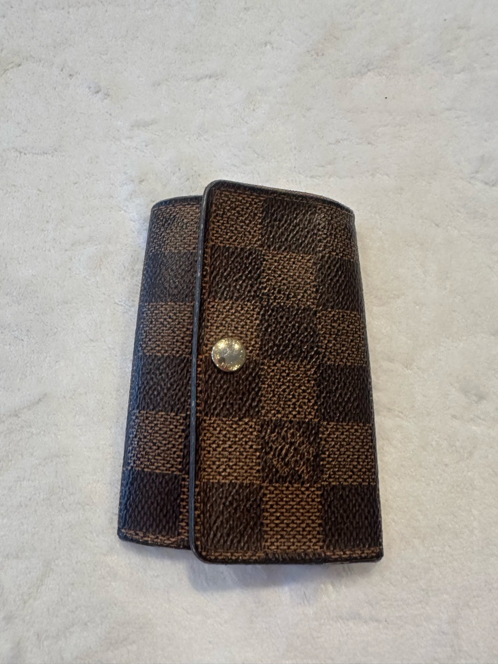 Authentic Louis Vuitton Damier Ebene Multicles 6-hook Key Holder